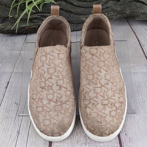 DKNY Cam Gore Logo Print Slip-On Sneaker - Picture 2 of 9